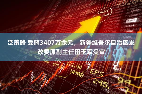 泛策略 受贿3407万余元，新疆维吾尔自治区发改委原副主任田玉军受审
